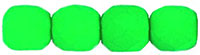 Fire-Polish 4mm (loose) : Neon - Green