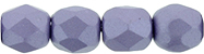 Fire-Polish 4mm (loose) : Powdery - Lilac