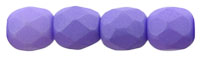 Fire-Polish 4mm (loose) : Saturated Purple