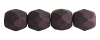 Fire-Polish 4mm (loose) : Twilight Deep Plum