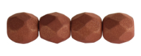Fire-Polish 4mm (loose) : Twilight Terracotta Blaze