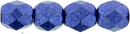 Fire-Polish 4mm (loose) : ColorTrends: Saturated Metallic Lapis Blue