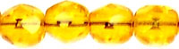 Fire-Polish 4mm (loose) : Lemon