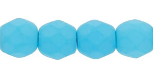 Fire-Polish 4mm (loose) : Bondeli Sky Blue