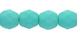 Fire-Polish 4mm (loose) : Bondeli Turquoise