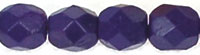 Fire-Polish 4mm (loose) : Coated - Opaque Tanzanite