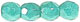 Fire-Polish 4mm (loose) : Luster - Opaque Turquoise