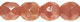 Fire-Polish 4mm (loose) : Luster - Pink Coral