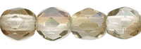 Fire-Polish 4mm (loose) : Twilight - Crystal