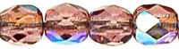 Fire-Polish 4mm (loose) : Amethyst AB