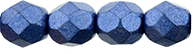 Fire-Polish 6mm (loose) : ColorTrends: Saturated Metallic Navy Peony