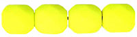 Fire-Polish 6mm (loose) : Neon - Yellow