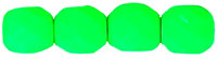 Fire-Polish 6mm (loose) : Neon - Green