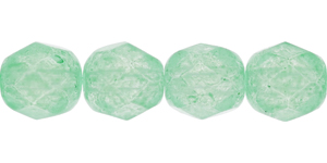 Fire-Polish 6mm (loose) : Seafoam Green