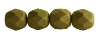 Fire-Polish 6mm (loose) : Twilight Golden Olive