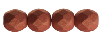 Fire-Polish 6mm (loose) : Twilight Terracotta Blaze