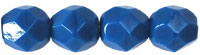 Fire-Polish 6mm (loose) : Opaque Blue