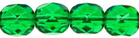 Fire-Polish 6mm (loose) : Emerald