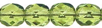 Fire-Polish 6mm (loose) : Olivine