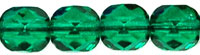 Fire-Polish 6mm (loose) : Teal