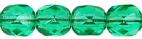 Fire-Polish 6mm (loose) : Lt Emerald