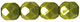 Fire-Polish 6mm (loose) : Opaque Olive