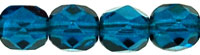 Fire-Polish 6mm (loose) : Lt Capri Blue