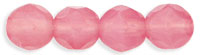 Fire-Polish 6mm (loose) : Milky Pink