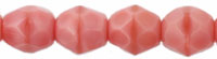 Fire-Polish 6mm (loose) : Pink - Coral
