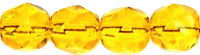 Fire-Polish 6mm (loose) : Lemon