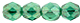 Fire-Polish 6mm (loose) : Luster - Emerald