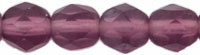 Fire-Polish 6mm (loose) : Matte - Amethyst