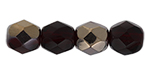 Fire-Polish 6mm (loose) : Bronze Iris - Garnet