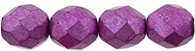 Fire-Polish 8mm (loose) : ColorTrends: Saturated Metallic Spring Crocus