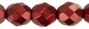 Fire-Polish 8mm (loose) : ColorTrends: Saturated Metallic Merlot