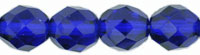 Fire-Polish 8mm (loose) : Cobalt