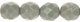 Fire-Polish 8mm (loose) : Opaque Gray