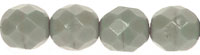 Fire-Polish 8mm (loose) : Opaque Gray