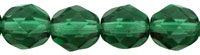 Fire-Polish 8mm (loose) : Prairie Green