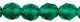 Fire-Polish 8mm (loose) : Emerald