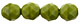 Fire-Polish 8mm (loose) : Opaque Olive