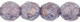 Fire-Polish 8mm (loose) : Luster - Stone Amethyst