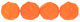 Fire-Polish 8mm (loose) : Opaque Orange