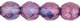 Fire-Polish 8mm (loose) : Luster - Transparent Amethyst