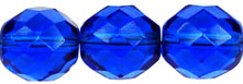 Fire-Polish 10mm (loose) : Sapphire