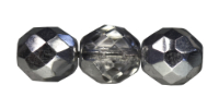 Fire-Polish 10mm (loose) : Silver 1/2
