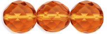 Fire-Polish 12mm (loose) : Topaz