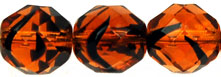 Fire-Polish 12mm (loose) : Tortoise