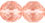Firepolish 12mm (loose) : Rosaline