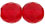 Fire-Polish 12mm (loose) : Siam Ruby